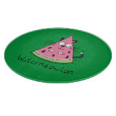 Planche À Découper Funny Chat Watermelon mignon Kids (Coin)