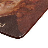 Planche À Découper Funny Chopin Board - Portrait de musique classique (Coin)