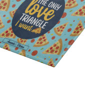 Planche À Découper Funny Love Triangle Retro Italien Pizza Motif (Coin)