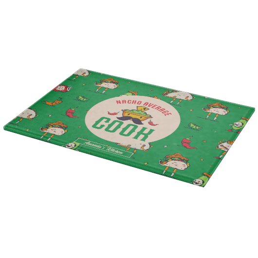Planche À Découper Funny Nacho Moyenne Cook Mexique Cinco De Mayo (Coin)