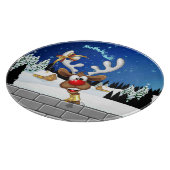 Planche À Découper Funny Reindeer Peeking Christmas Meme  (Coin)