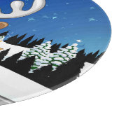 Planche À Découper Funny Reindeer Peeking Christmas Meme  (Coin)