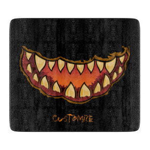 Planche À Découper Funny Scary Jack olantern Thunder_Cove