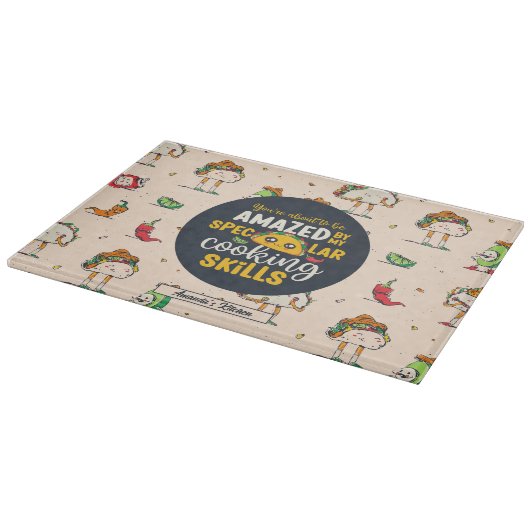 Planche À Découper Funny Spectaculaire Taco Pun Cinco De Mayo Motif (Coin)