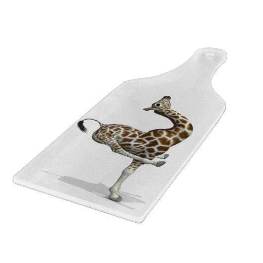 Planche À Découper Funny Sporty Giraffe (Coin)