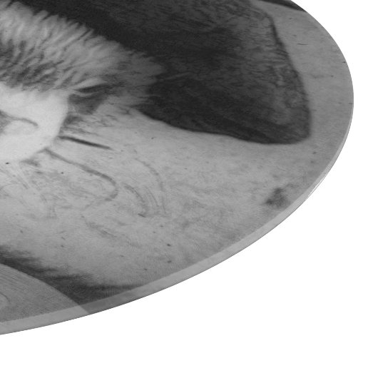 Planche À Découper Furet comme artiste (Coin)