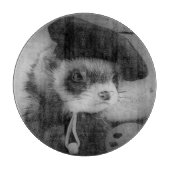 Planche À Découper Furet comme artiste (Devant)