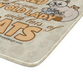 Planche À Découper Future Madame folle Funny Saying Design de chat (Coin)