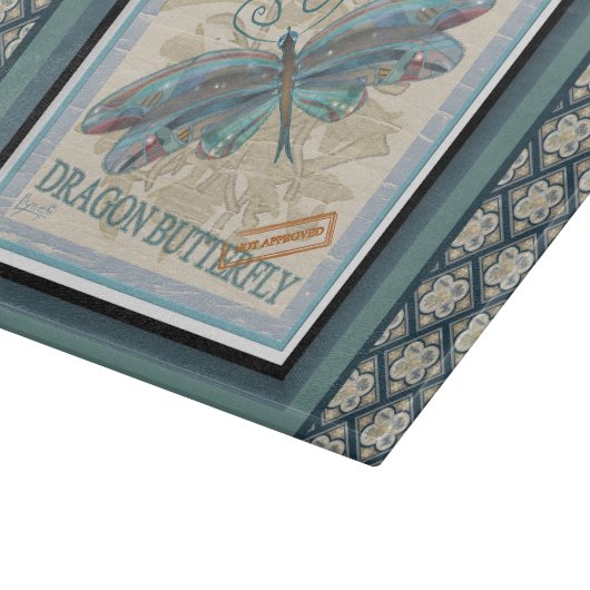 Planche À Découper G Bureau de création libellule (Coin)