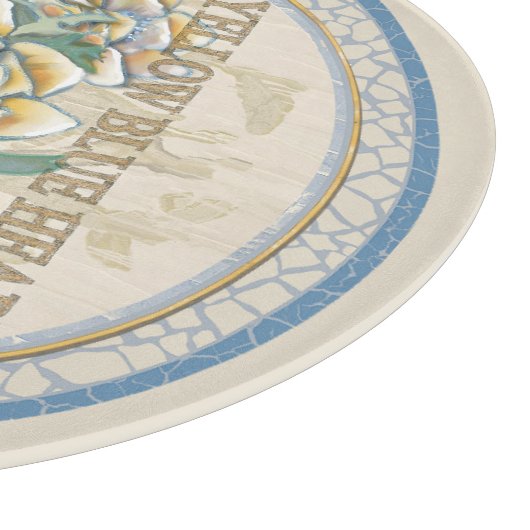 Planche À Découper G Bureau de la création Fleur jaune (Coin)