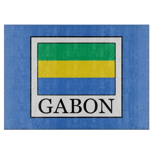 Planche À Découper Gabon (Devant)