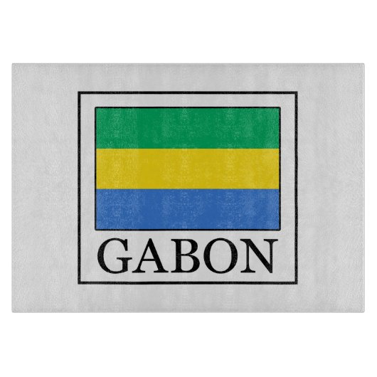 Planche À Découper Gabon (Devant)