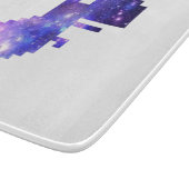 Planche À Découper Galaxie Chrome T-Rex (Coin)
