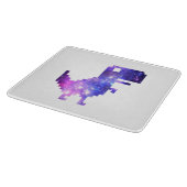 Planche À Découper Galaxie Chrome T-Rex (Coin)
