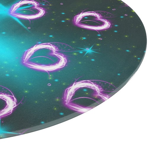 Planche À Découper Galaxie de coeur (Coin)