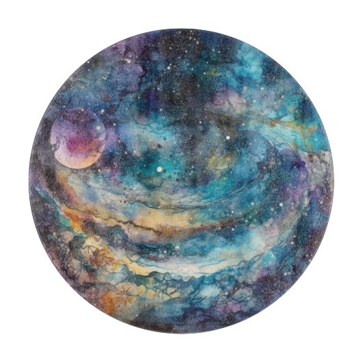Planche à découper Galaxie Stardust (Devant)