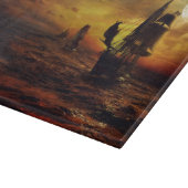 Planche À Découper Galeons à Pleine Voile (Coin)