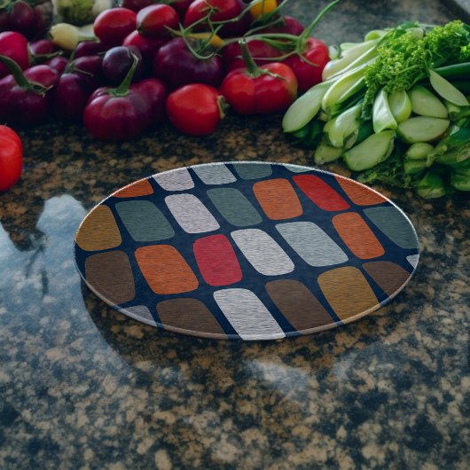 Planche À Découper Galets multicolores