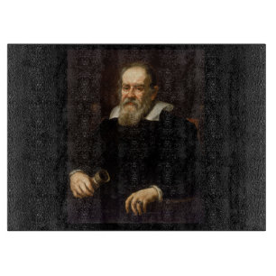 Planche À Découper Galileo Galilei : Père de la science et de l'astro