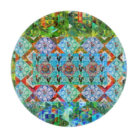 Planche À Découper Galo de Barcelos, Portugal (Devant)