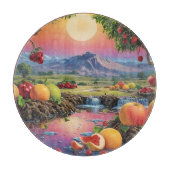 Planche À Découper Gamme complète de couleurs de fruits 1 (Devant)