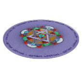 Planche À Découper Garden Star à Lilac Shabbos Charcuterie Board (Coin)