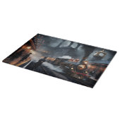 Planche À Découper Gare de Steampunk (Coin)