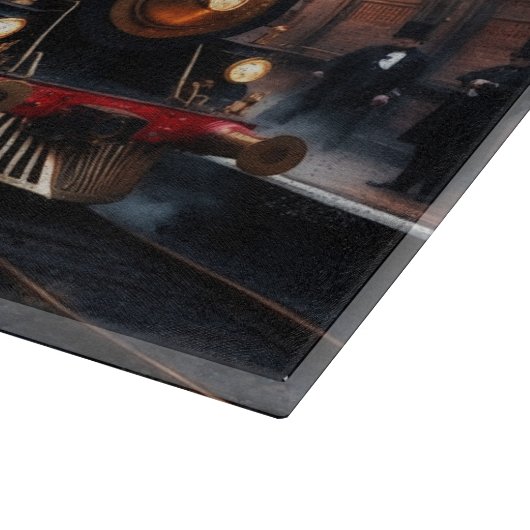 Planche À Découper Gare de Steampunk (Coin)