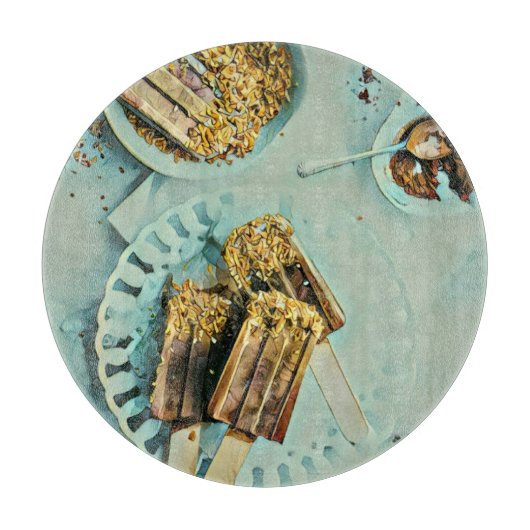 Planche À Découper Gâteau à la crème glacée (Devant)