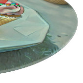 Planche À Découper Gâteau à la crème glacée (Coin)