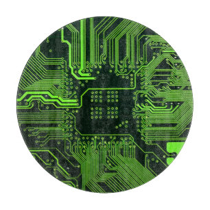 Planche À Découper Geek de la carte de circuit électronique Nerd PCB