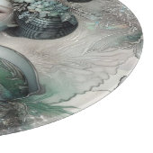 Planche À Découper Geisha en Vert Série #2 (Coin)