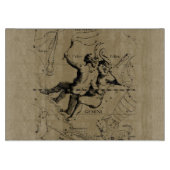 Planche À Découper Gemini Constellation Zodiac Hevelius 1690 (Devant)