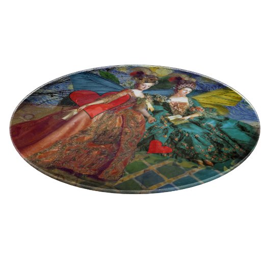 Planche À Découper Gemini gothique classique femme papillon Whimsical (Coin)