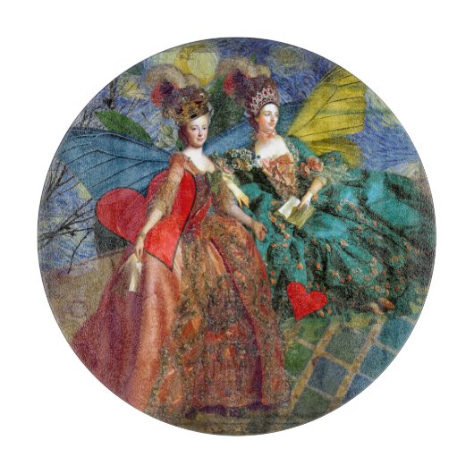 Planche À Découper Gemini gothique classique femme papillon Whimsical (Devant)