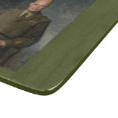 Planche À Découper General Dwight Eisenhower 5 Star Painted Portrait (Coin)