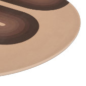 Planche À Découper Geo Brown minimaliste (Coin)
