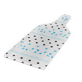 Planche À Découper Géométrie bleue (Coin)