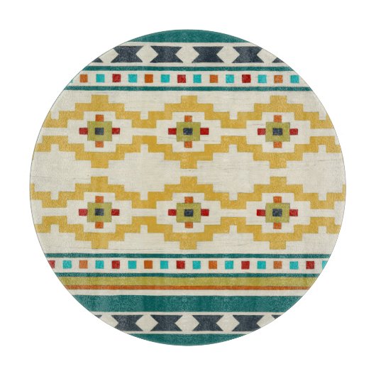 Planche À Découper Géométrie du sud-ouest III (Devant)