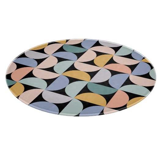 Planche À Découper Géométrie minimale : affiche d'oeuvres d'art scand (Coin)