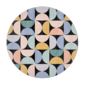 Planche À Découper Géométrie minimale : affiche d'oeuvres d'art scand (Devant)