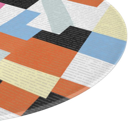 Planche À Découper Géométrique créative : conception Motif de longueu (Coin)