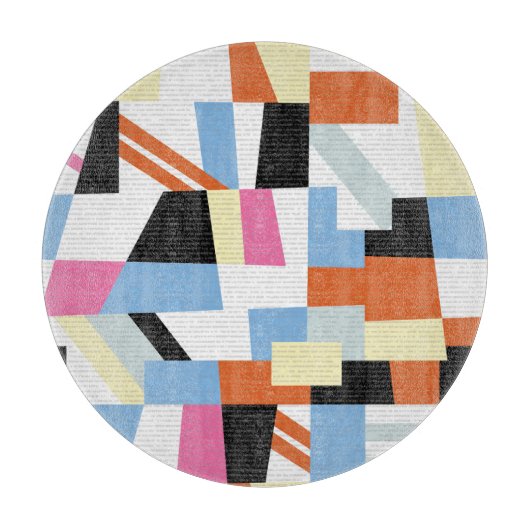 Planche À Découper Géométrique créative : conception Motif de longueu (Devant)