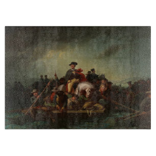 Planche À Découper George Washington Traversant le Delaware