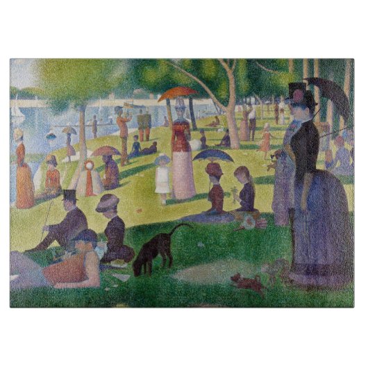 Planche À Découper Georges Seurat - Un dimanche sur La Grande Jatte (Devant)