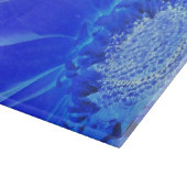 Planche À Découper gerbera bleu électrique (Coin)