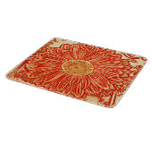 Planche À Découper Gerbera Daisy Block Imprimer - safran orange (Coin)