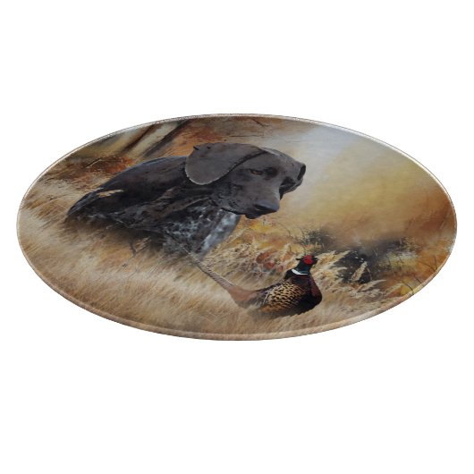 Planche À Découper German Shorthaired Pointers  (Coin)