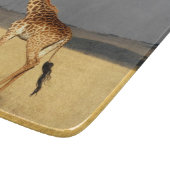 Planche À Découper Girafe corps complet Afrique Animaux africains (Coin)