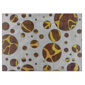 Planche À Découper Giraffe Brown et jaune (Devant)